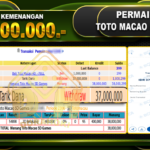 TOTO MACAO 5D GAMES RP 38.000.000