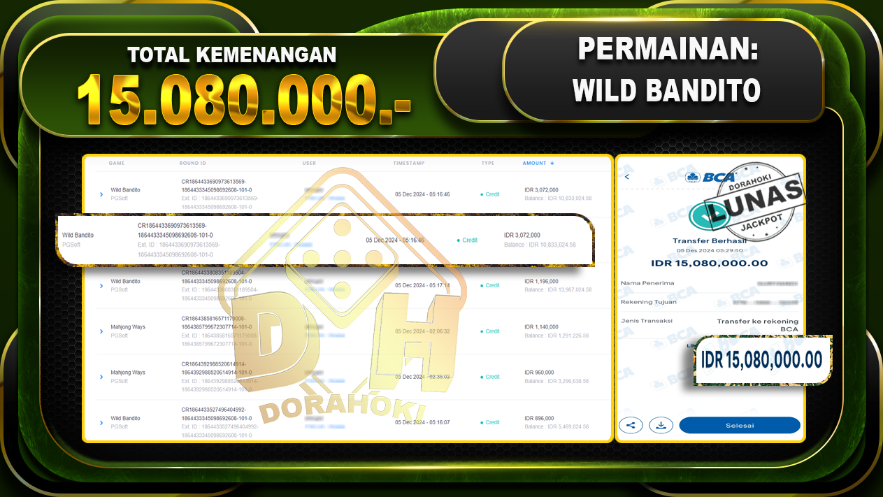 WILD BANDITO Rp.15.080.000