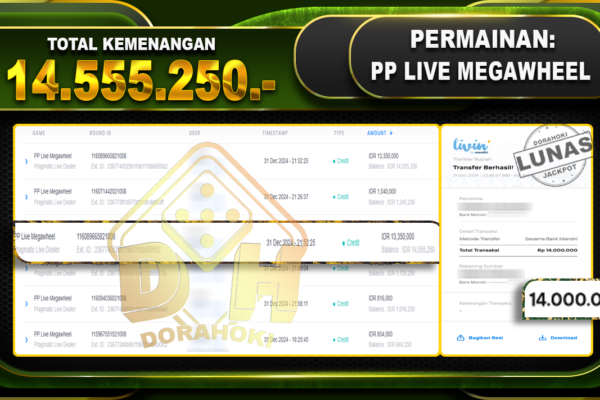 PP LIVE MEGAWHEEL RP 14.555.250