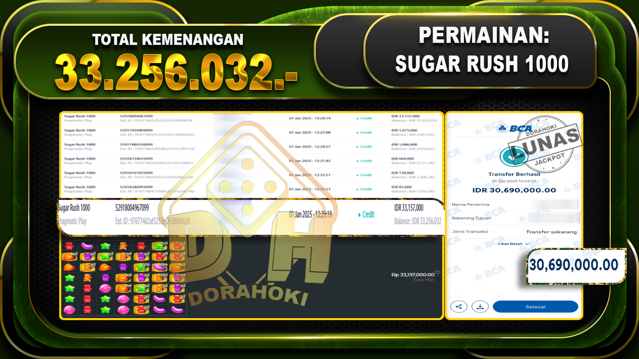 SUGAR RUSH 1000 RP 33.256.032