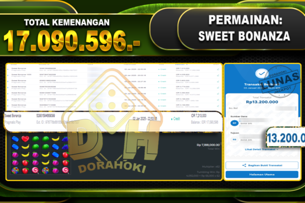 SWEET BONANZA RP 17.090.596