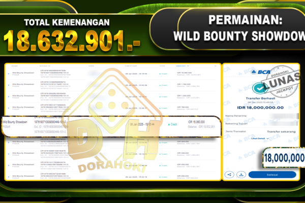 WILD BOUNTY SHOWDOWN RP 18.632.901