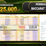 BACCARAT 3 GAMES